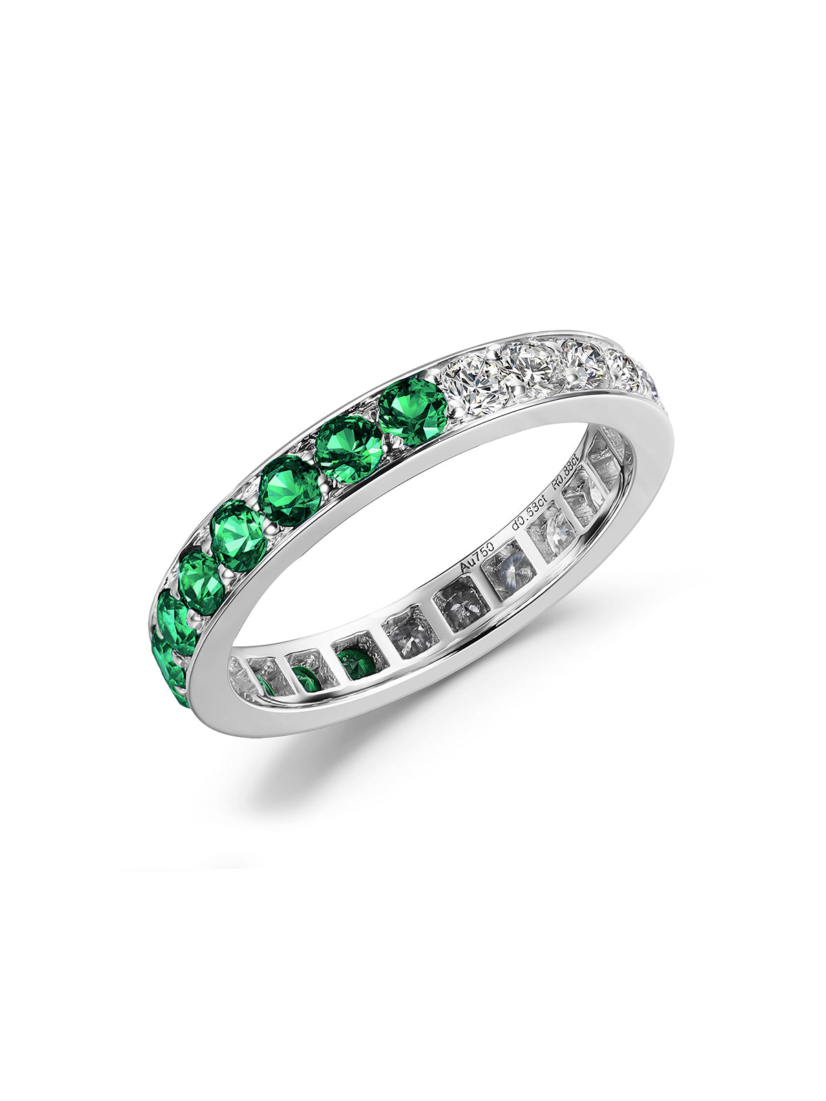 Me | You Half-And-Half Eternity Ring