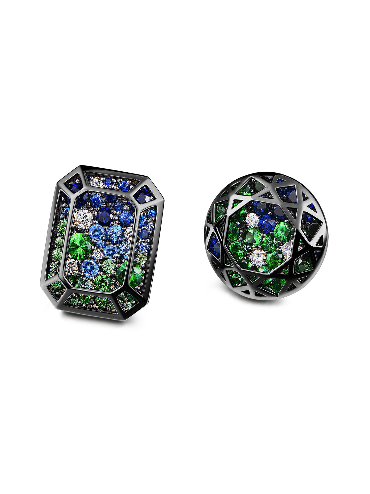 Mystic III Mini Pavé Single Earring