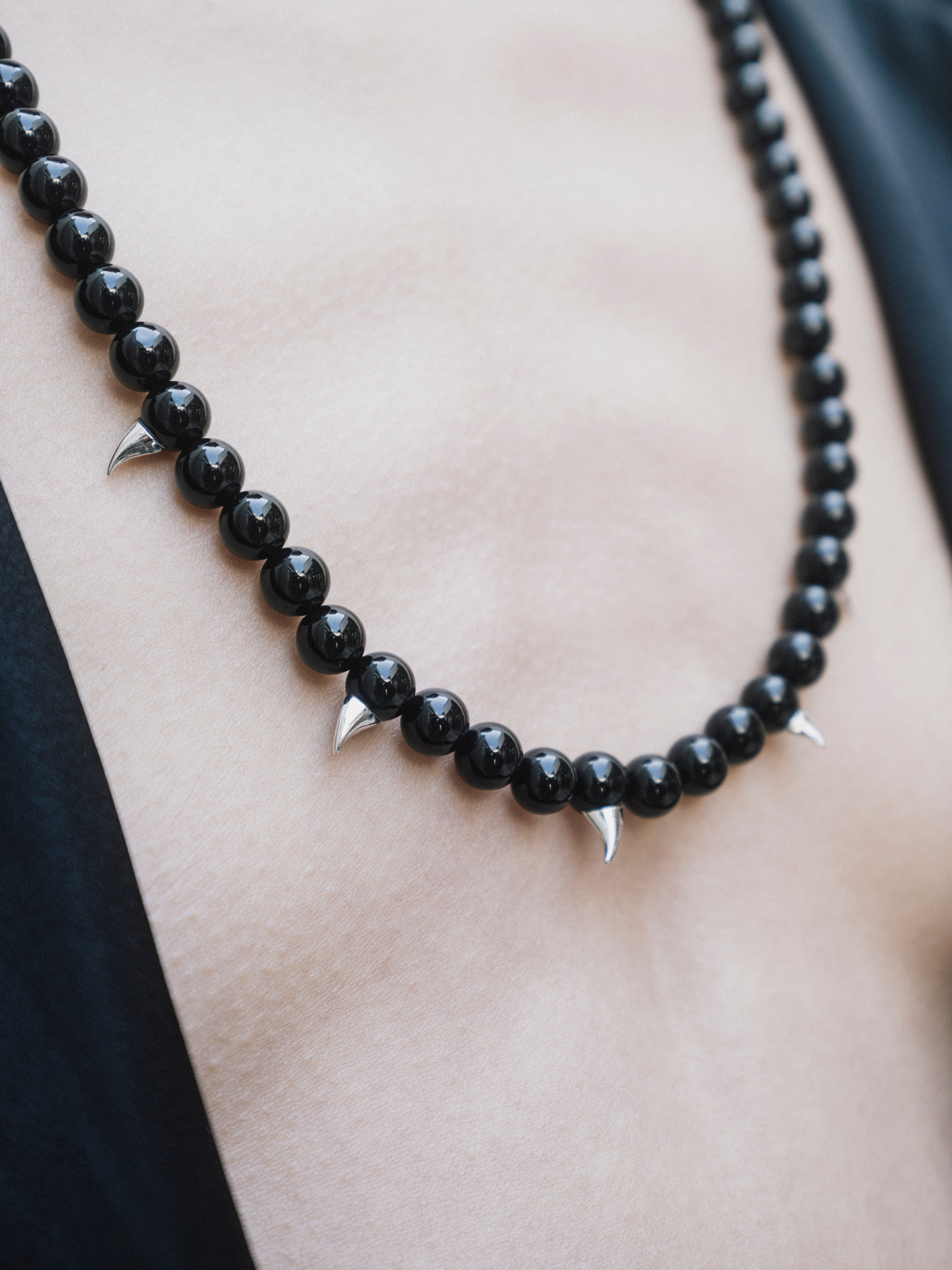 Black Rose Necklace  II