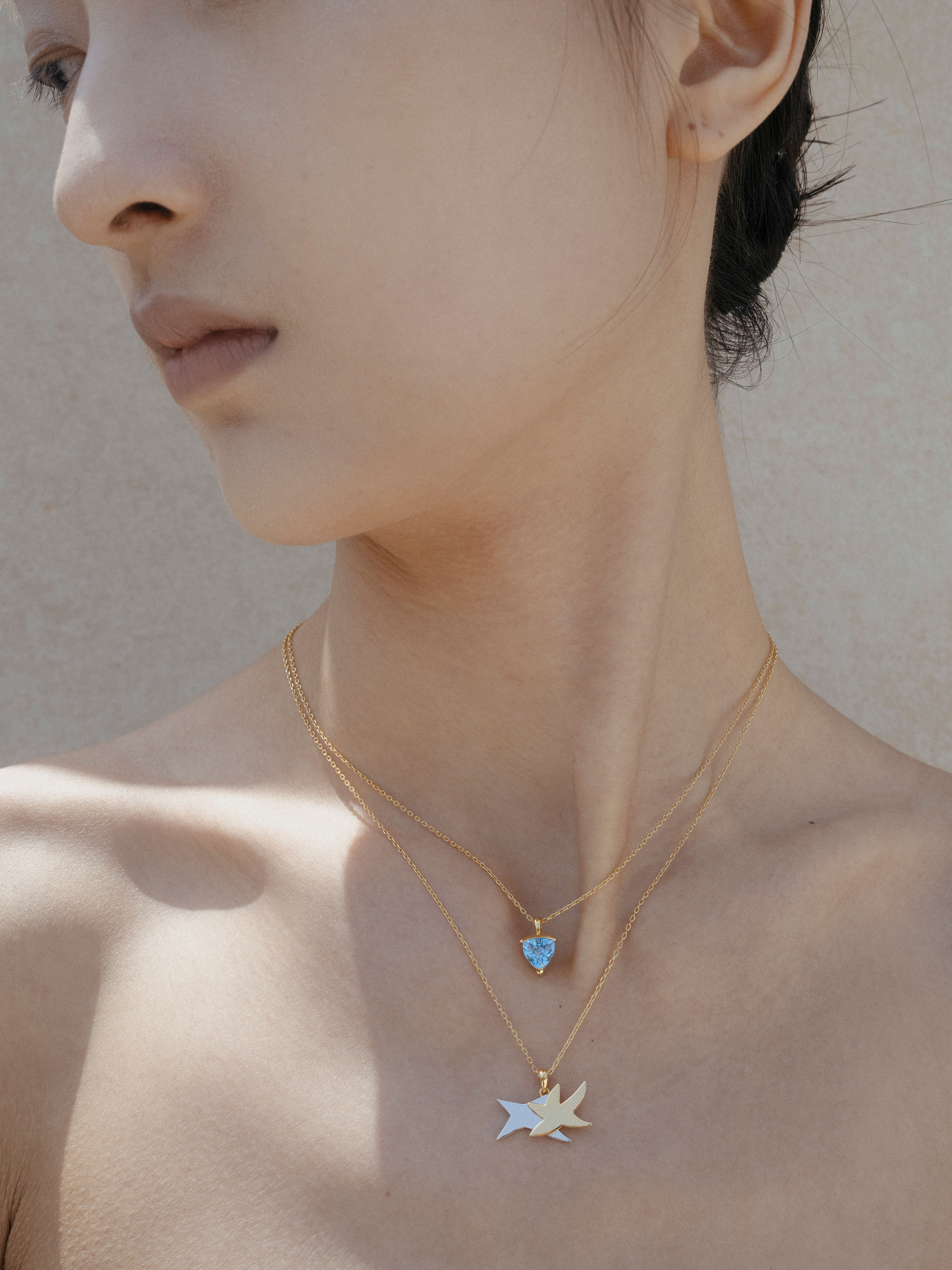 Freehand Stars Necklace