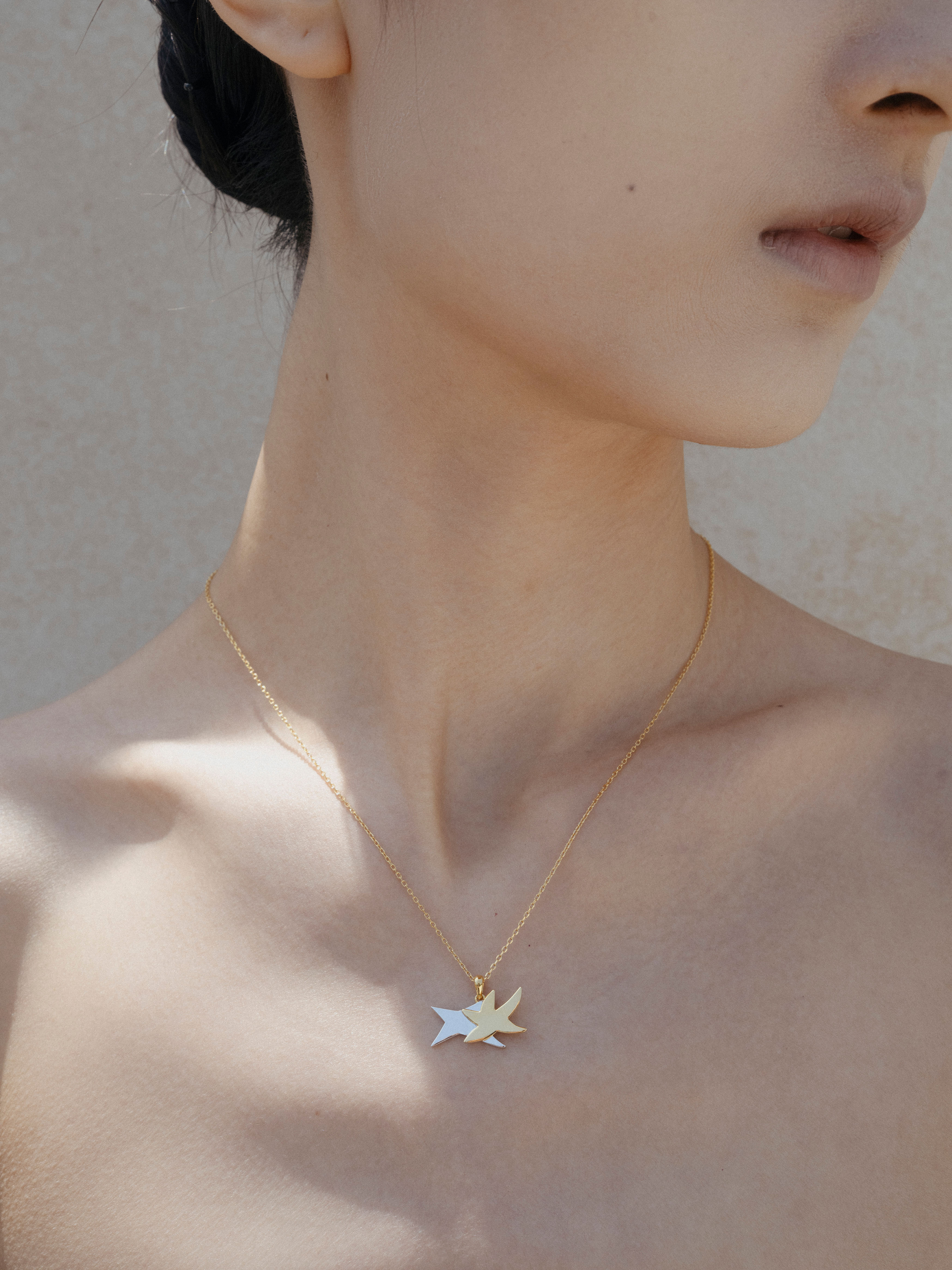 Freehand Stars Necklace