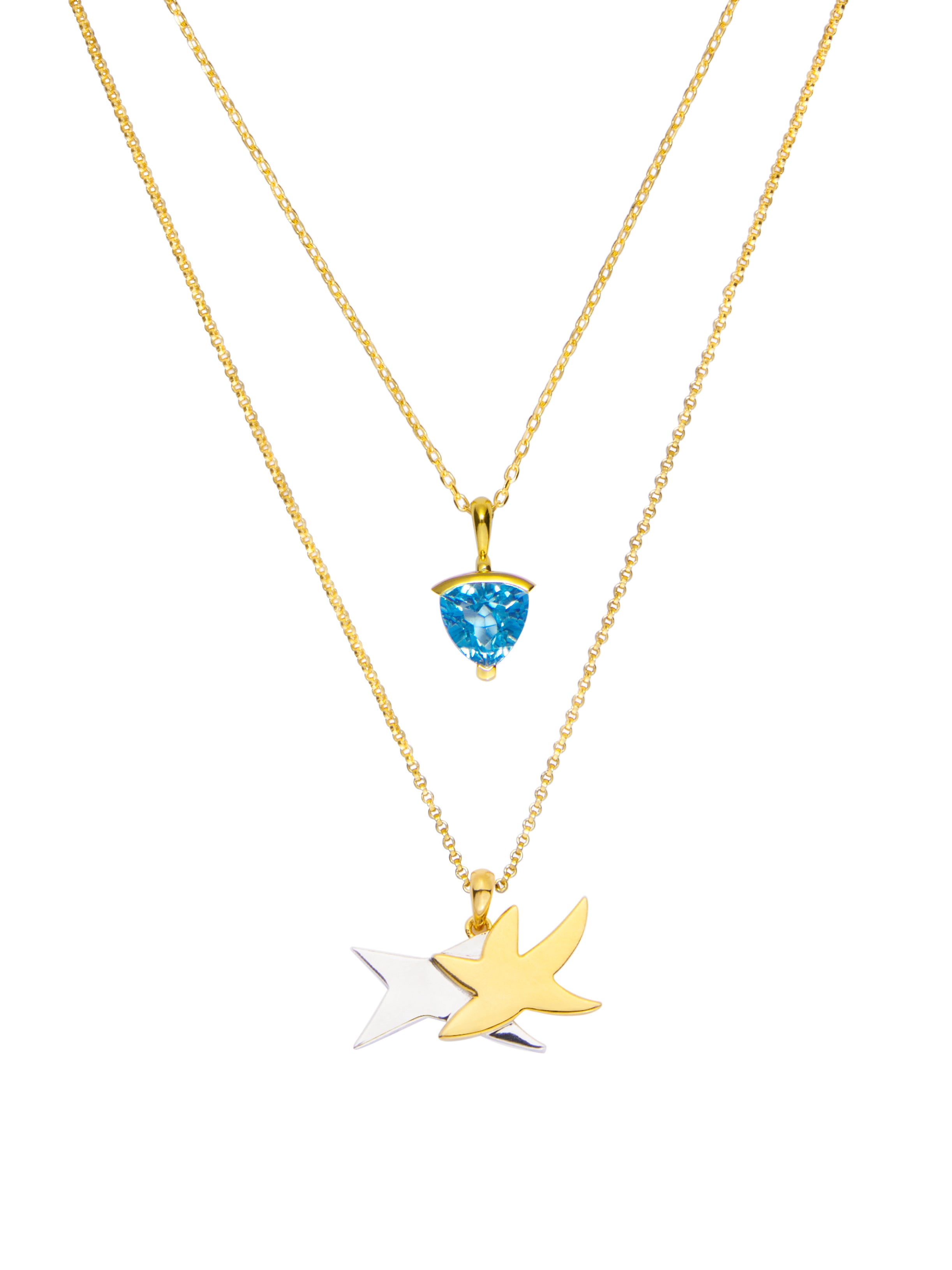 Freehand Stars Necklace