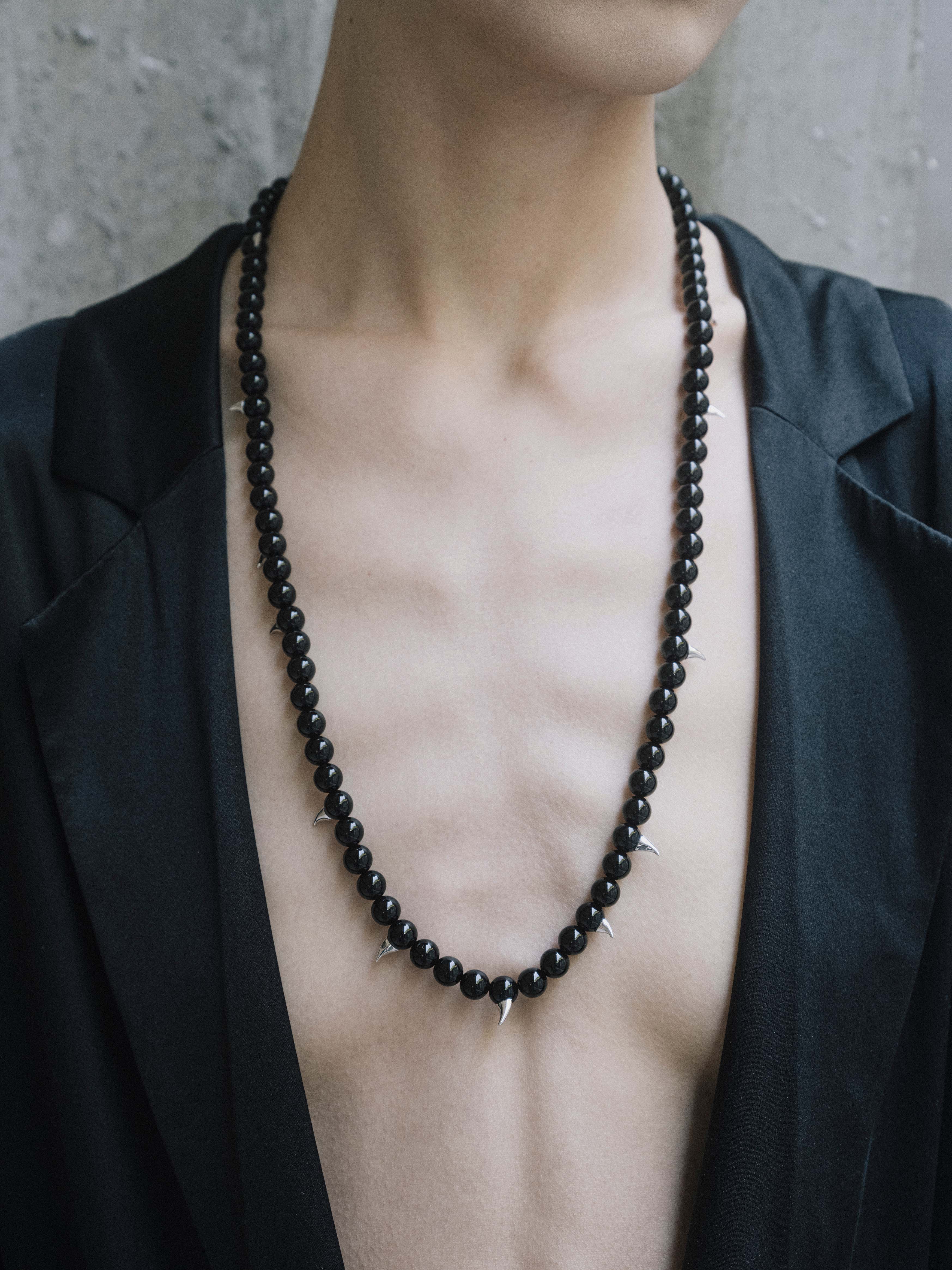 Black Rose Necklace  II